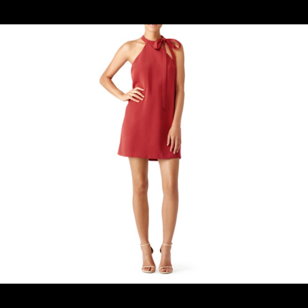 NEW Keepsake Rust Two Minds Dress